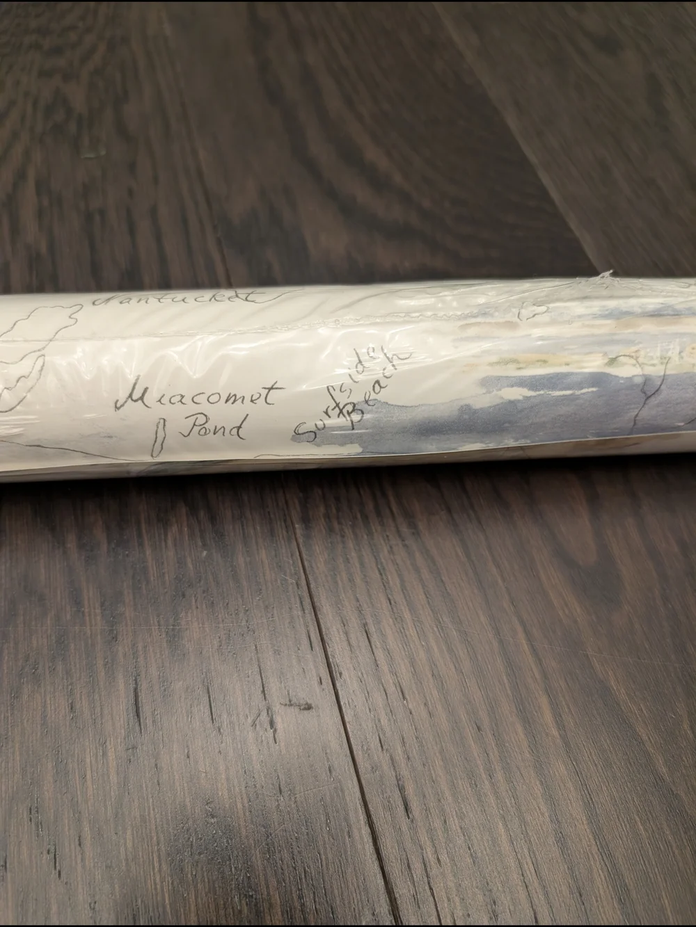 Vintage Ralph Lauren Classics Nantucket Coastal Map Wallpaper LCW22205W Sealed